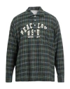Universal Works Man Shirt Green Size M Cotton In Green