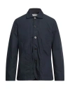 Universal Works Man Shirt Midnight Blue Size Xl Recycled Polyester, Cotton