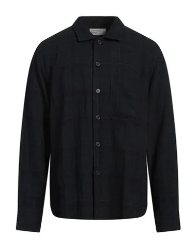 Universal Works Man Shirt Midnight Blue Size Xl Cotton