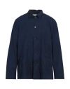 Universal Works Man Shirt Navy Blue Size Xl Organic Cotton