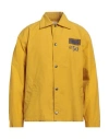 Universal Works Man Shirt Yellow Size Xl Polyamide, Cotton In Yellow