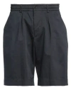 Universal Works Man Shorts & Bermuda Shorts Midnight Blue Size 30 Cotton
