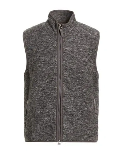 Universal Works Man Vest Grey Size M Acrylic, Wool, Recycled Polyester In Gray