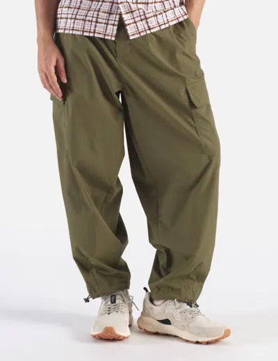 Universal Works Men's Loose Cargo Pant In Olive Recycled Poly Tech In Green