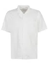 Universal Works A Short Sleeved Shirt In White