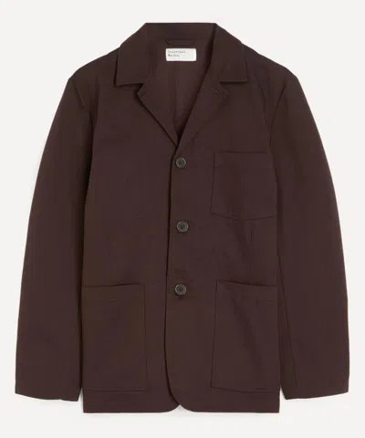 Universal Works Mens Brown Twill Dizzy Jacket