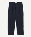 Universal Works Mens Duke Navy Twill Trousers In Blue