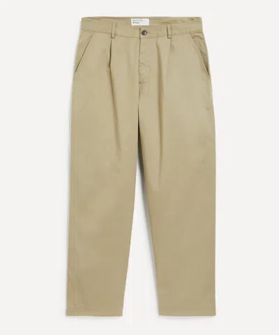 Universal Works Mens Duke Stonetwill Trousers In Neutral