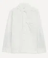 Universal Works Mens Ecru Poplin Cruiser Shirt In White