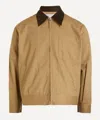 Universal Works Mens Khaki Works Twill Rose Bowl Jacket In Brown