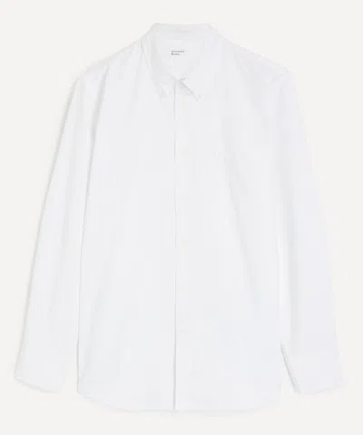Universal Works Mens Oxford Daybrook Shirt In White