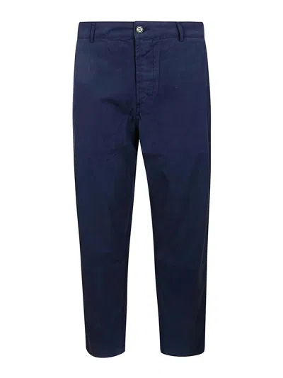 Universal Works Military Chino In Dark Blue