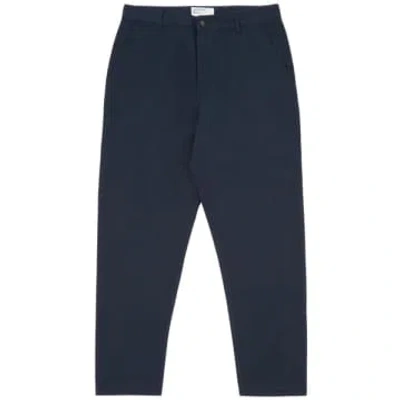 Universal Works Military Chino In Navy Twill In Blue