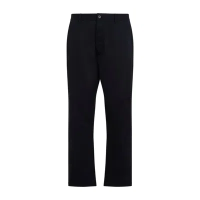 Universal Works Military Chino Pants In Black