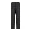 Universal Works Prince-of-wales Chino Pants In Wool Blend In Grey