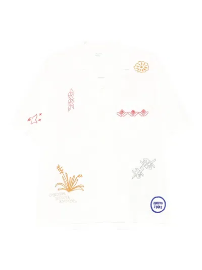 Universal Works Minari Shirt In White