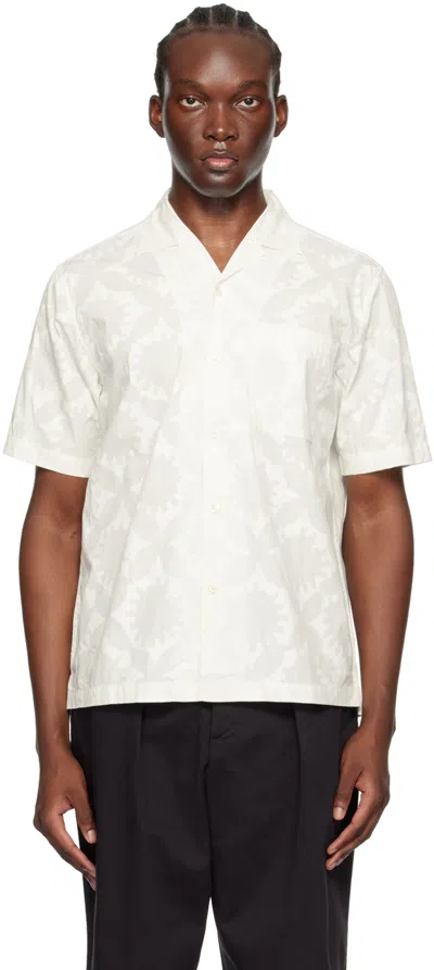 Universal Works Off-white Minari Shirt In Ecru