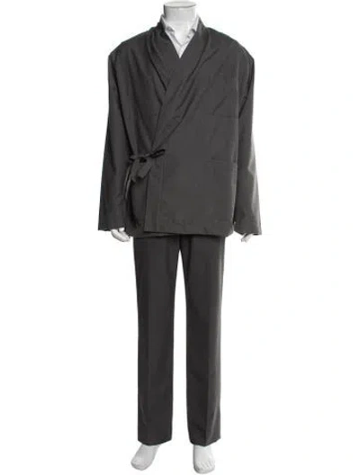 Pre-owned Universal Works Overcoat W/ Tags In Gray