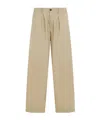 Universal Works Straight-leg Oxford Pants In Nude