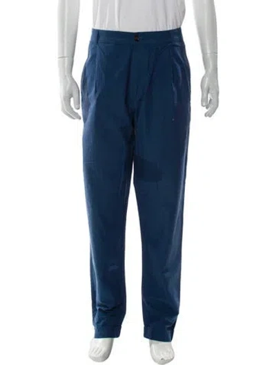 Pre-owned Universal Works Pants In Blue