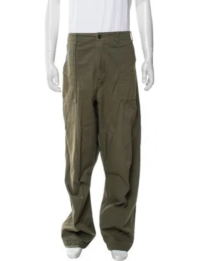 Pre-owned Universal Works Pants In Green