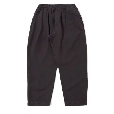 Universal Works Pants Trousers  Oxford Pant Lyo Linen Mix - Licorice In Other