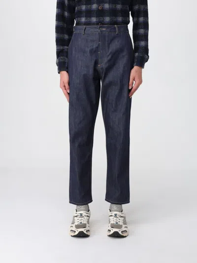 Universal Works Pants  Men Color Indigo In Blue