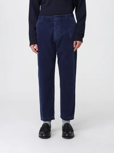 Universal Works Pants  Men Color Indigo In Purple