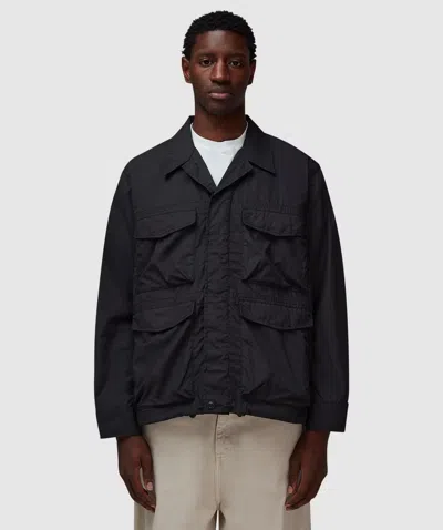 Universal Works Parachute Field Jacket In Black