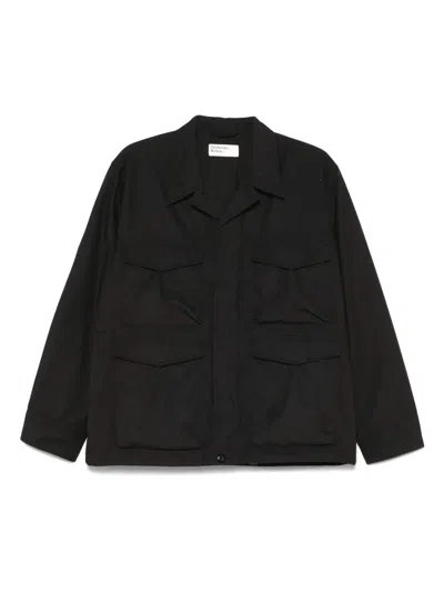 Universal Works Parachute Field Jacket In Black
