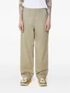 Universal Works Patch-pocket Trousers In Green