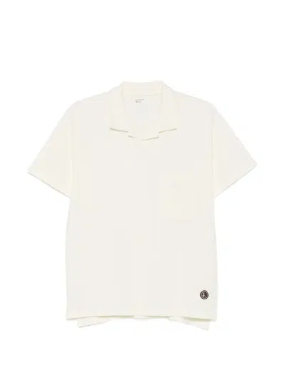 Universal Works Patch-detail Pocket T-shirt In Neutral