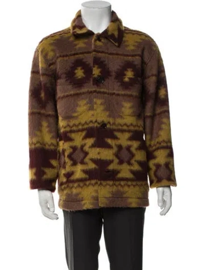 Pre-owned Universal Works Patterned Jacket W/ Tags In Neutrals
