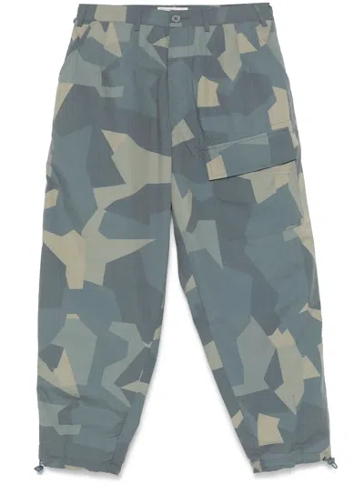 Universal Works Pilot Trousers In Blue