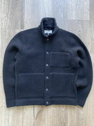 Pre-owned Universal Works Plaid Field Jacket In Black