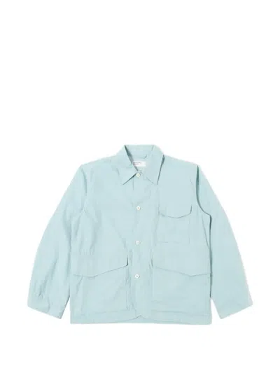 Universal Works Pocket Jacket In Green