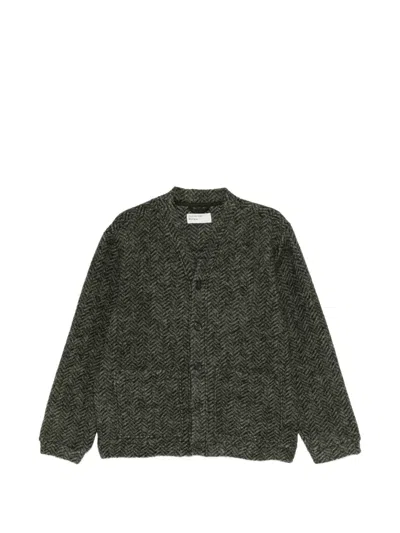 Universal Works Advance Cardigan In Green