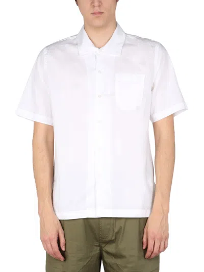 Universal Works Relaxed Fit Mini Shirt For Men In White