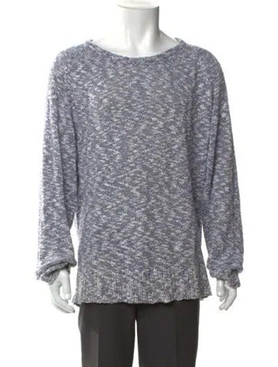 Pre-owned Universal Works Scoop Neck Long Sleeve Pullover In Multi