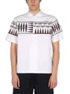 Universal Works Shirt With Embroidery In White
