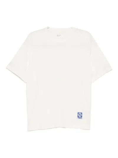 Universal Works Short-sleeved T-shirt In White