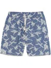 Universal Works Simple Short In Blue