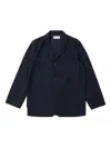 Universal Works Single-breasted Blazer In Blue