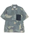 Universal Works Tech Shirt In Grey