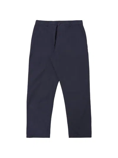 Universal Works Tropical Trousers In Blue