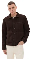 Universal Works Uniform Jacket Brown In Brown