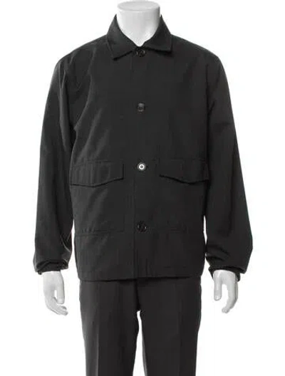 Pre-owned Universal Works Utility Jacket In Black