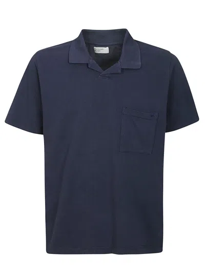 Universal Works Vacation Polo In Navy