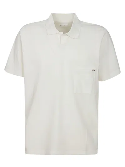 Universal Works Vacation Polo In Off White