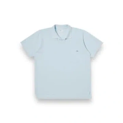 Universal Works Vacation Polo Piquet 30603 Sky In Blue